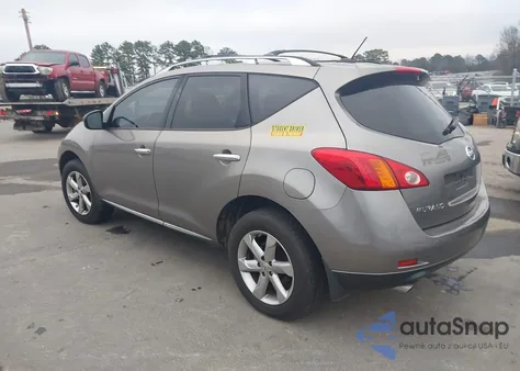 2009 Nissan Murano Sl z USA, uszkodzony, nr VIN JN8AZ18U79W102126